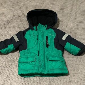 London Fog Emerald and Black Jacket